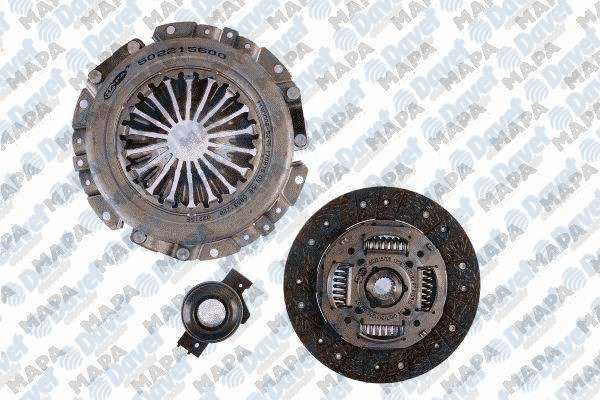 MAPA 003215600 Debriyaj Seti Rulmanli Fiat Albea 1.3 Jtd Punto 03- 1.3 Mjtdk Doblo 04- 1.3 Mjtd